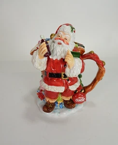 2001 Coca-Cola Christmas Santa Pitcher - Picture 1 of 7