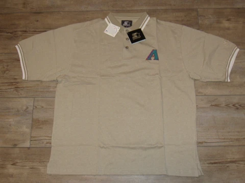 Starter Arizona Diamondbacks NWT 1990's NOS Birdseye Cotton Polo Shirt Men's XL Cover