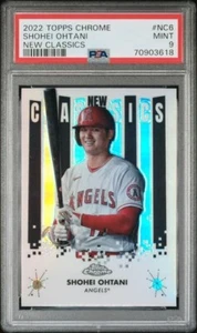 2022 Topps Chrome New Classics #NC6 Shohei Ohtani graded PSA 9 Mint - Picture 1 of 1