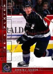 2001-02 BAP Memorabilia Ruby #6 Daniel Sedin