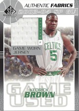 2003-04 SP Game Used Authentic Fabrics Basketball Card Pick