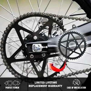 For Sur Ron Chain Sprocket,48T Dirt Bike Rear Sprocket for Sur Ron X/S/X160/X260 - Picture 1 of 11