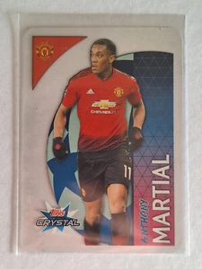 Anthony Martial #45 Manchester Carta Topps Crystal Champions League 2018 2019 - Foto 1 di 2