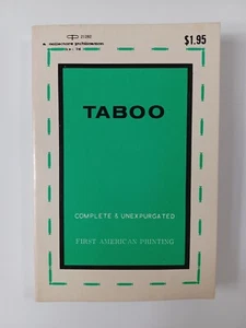 Taboo: Complete and Unexpurgated 1969 1st Printing Paperback VG - Picture 1 of 8