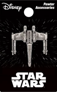 X-Wing Fighter Zinn Pin, Star Wars, Disney, Schlüsselband, Fan Geschenk, Skywalker - Bild 1 von 6