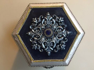 Handmade jewellery wooden box "Fairy tale" - Picture 1 of 6