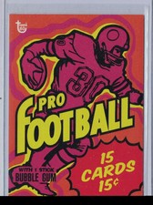 2018 Topps 80th Anniversary Wrapper Card 1973 Football PR=216 #30