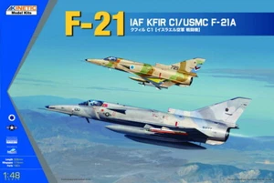 Kinetic #K48053 1/48 IAF KFIR C1 / USMC F-21A - Picture 1 of 1