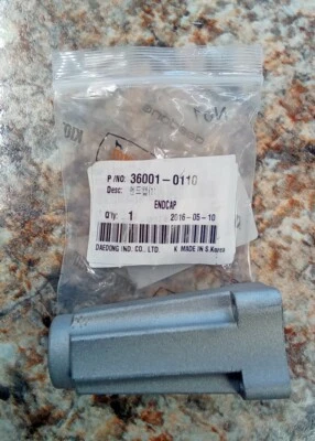 New Genuine KIOTI 36001-0110 Loader Joystick Valve End Cap for DK and RX Models - Image 1 of 3