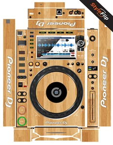 Recubrimiento Pioneer CDJ 2000 Nexus 2 | Madera 5 | Calcomanía protectora | StyleFlip Skins - Imagen 1 de 1