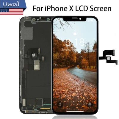 For iPhone X 6"Quality Display LCD Touch Screen Digitizer Assembly Replacements - Image 1 of 4