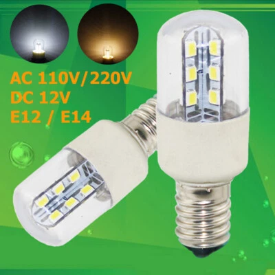 T22 LED Bulb Mini Refrigerator Microwave Oven Light Bulb 3W E12 E14 240V Lamp RH - Image 1 of 4