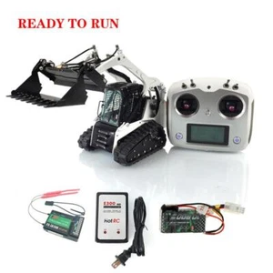 Minicargadora sobre orugas 1/14 LESU Aoue-LT5 RC cargador hidráulico modelo RTR con radio I6S - Imagen 1 de 12