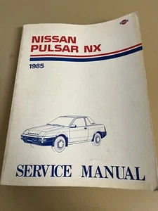 1985 Nissan Pulsar NX Factory Service Manual - Picture 1 of 9
