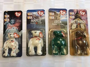 RARE-RETIRED ty McDonalds Beanie Babies 1999 Intl. lot - 3 With CONFIRMED errors - Picture 1 of 10