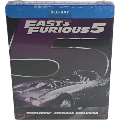 Fast & Furious 5 Blu-Ray Steelbook 2013 Vin Diesel, Paul Walker 2017 Region B - Image 1 of 4