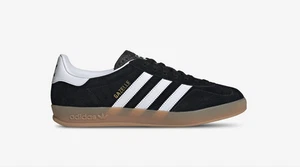 Adidas Originales Gazelle Interior JI2060 Negro Blanco Goma Hombres Zapatos Talla 7.5-10 - Imagen 1 de 5