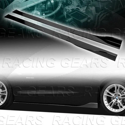 6 X FALDA LATERAL EXTENSIÓN NEGRA PINTADA DIVISORES BASCULANTES DIFUSOR CANARD 59" X 4" Foto 1 de 4