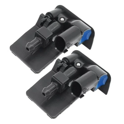 2Pcs Car Front Windshield Washer Nozzles Spray Jet Fit For BMW X1 E84 X6 E71 E72 - Image 1 of 4