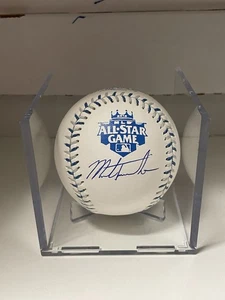 Mark Trumbo 2012 All Star Game Rawlings Baseball Los Angeles Angels Signed - Picture 1 of 2