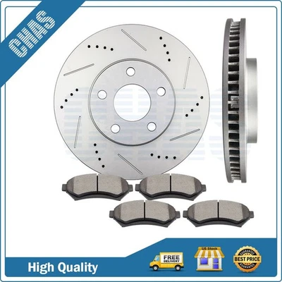Front Brake Ceramic Pads And Rotors For Buick LeSabre Park Avenue Riviera Kit - Image 1 of 4