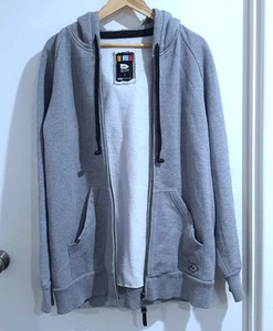 Mens Large Hooded Jacket Built in Earbuds + Audio Cable Rusty hb3 Technology - Picture 1 of 10