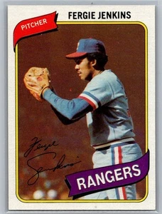 1980 Topps Fergie Jenkins #390 - Picture 1 of 2