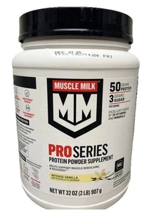 Muscle Milk Pro Series Protein Powder Supplement -Intense Vanilla Exp:12/25 - Picture 1 of 1