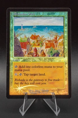 Rishadan Port: 1999 Magic the Gathering - Mercadian Masques Foil - Image 1 of 2