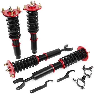 Coilovers Suspension Set For 1992-2001 Honda Prelude Strut Shocks Adj.Height - Image 1 of 4