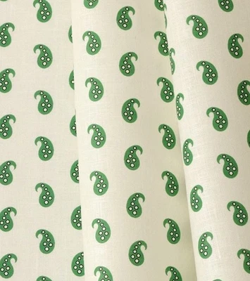 HOWE AT 36 BOURNE STREET FABRIC 'Mr Men - Basil' 2.4 METRES  100% Linen - Image 1 of 4