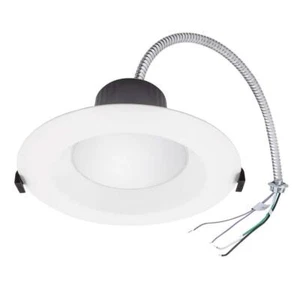 Maxxima Recessed Commercial LED Downlight 5" H x 11.6" W x 5" D Dimmable White - Picture 1 of 9
