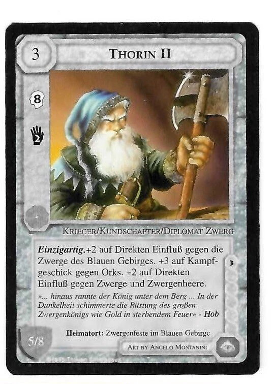 CCG 340 Mittelerde/Middle Earth ICE Thorin II - Bild 1 von 1