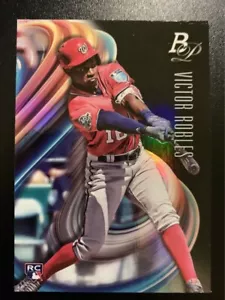 2018 Bowman Platinum #13 Victor Robles RC Nationals - Picture 1 of 2