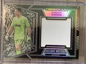 Fútbol Panini Obsidian 2019-20 material valcánico Gianluigi Buffon 10/99 - Imagen 1 de 2