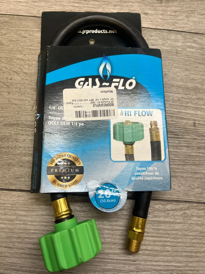 JR PRODUCTS 07-30865 1/4' OEM PIGTAIL QCC1 20' - Изображение 1 из 1