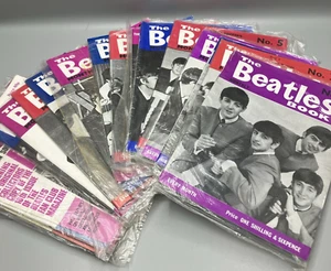 The Beatles Monthly 17 Magazine Bundle Issue 1 - 14 Reprint Run 1976 - 1977 - Imagen 1 de 24