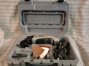 Dremel Oscillating Tool-MULTI-MAX - Model 6300 with Blades, Sanding Case - Used - Picture 1 of 11