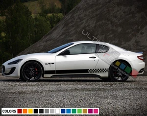 Stripes for Maserati Granturismo Lip Light Set Sticker Decal Graphic Side tuning - Picture 1 of 4