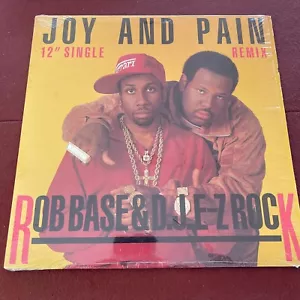 Rob Base & DJ E-Z Rock - Joy And Pain - 1989 Vinyl 12" Remix in fast neuem Zustand Profil - Bild 1 von 2