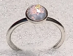 Authentic Pandora Poetic Ring Sterling Silver 925 ALE Size 5 - Picture 1 of 6