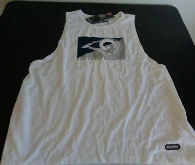 LOS ANGELES RAMS Womens UNDER ARMOUR Tank Top LARGE Shirt NEW Football FREE SHIP - Image 1 of 4