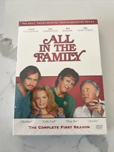 All in the Family The Complete First 1st Season (DVD, 2002, 3-Disc Set) SEALED! - Foto 1 di 3