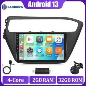 DAB+ Android 13 Autoradio Apple Carplay GPS NAVI WIFI Für Hyundai I20 2015-2018 - Bild 1 von 24