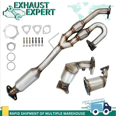 3x Catalytic Converter set For Nissan Altima 2002-2006/Maxima 2004-2008 3.5L - Image 1 of 4