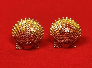 Preziosi Orecchini a Borchie Oro Giallo 14K Smalto - Foto 1 di 7