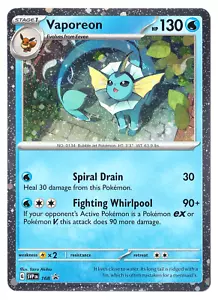 COSMOS HOLO Vaporeon 168 - Pokemon Escarlata y Violeta Estrella Negra Promo (C) - Imagen 1 de 2
