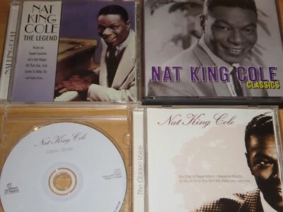 Nat King Cole 4 cd lot (classic songs, golden voice, the legend, classics) Foto 1 de 2