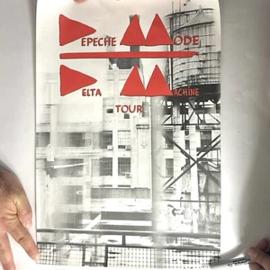 DEPECHE MODE / THE DELTA MACHINE Tour Promo Poster Limited Edition #2854 - Picture 1 of 3