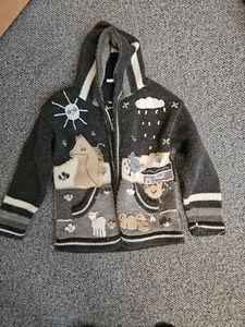 Jungenjacke mit Kapuze Gr, 116-122 von Kerstin Sweater - Bild 1 von 1